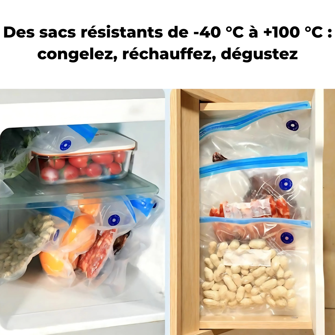 Pompe sous vide anti-gaspillage