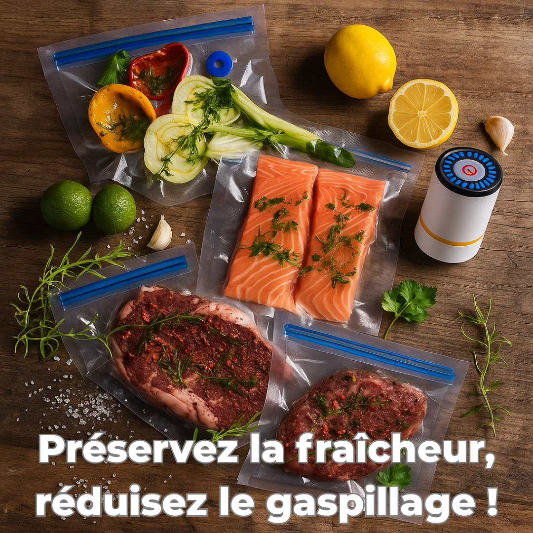 Pompe sous vide anti-gaspillage