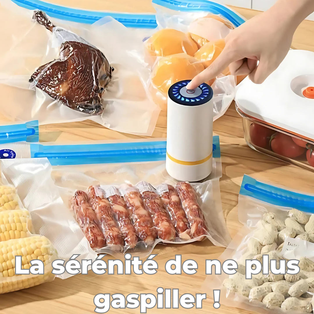Sacs sous vide réutilisables
