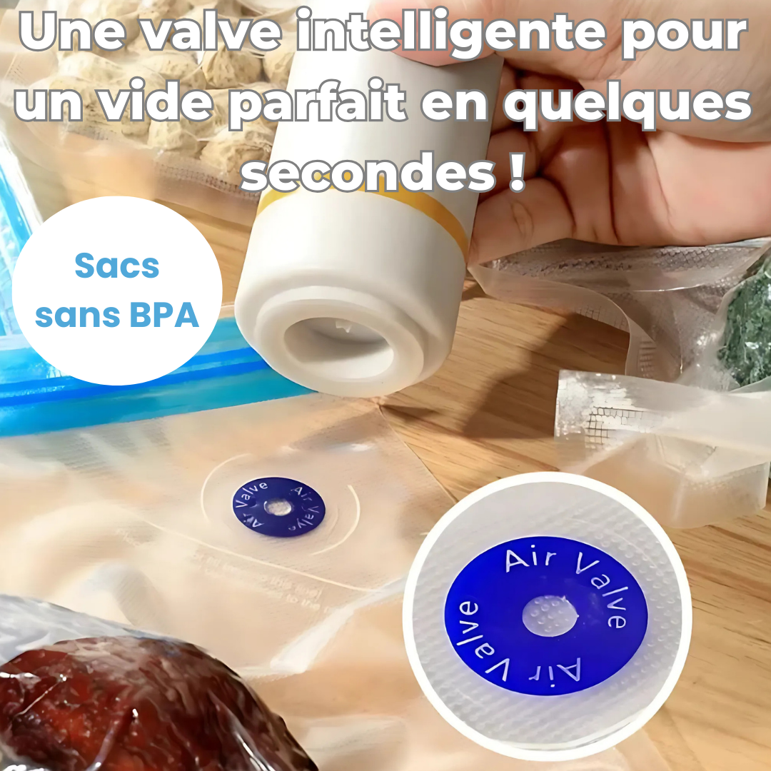 Pompe sous vide anti-gaspillage