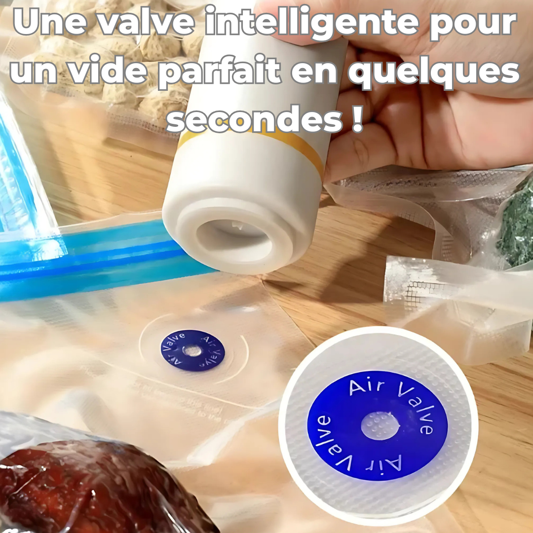 Sacs sous vide réutilisables